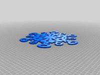 Laser Cut Snowflake Table Center by phhinkey
