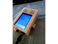 3D Printed Box for Arduino & Tft Lcd TouchScreen 2.4'' by alTec0