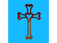 Heart In Cross by wslab