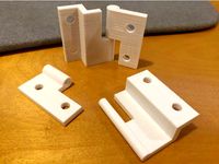 Door / Window Hinge (tighter tolerances) by oberkorn
