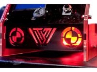 Tevo Black Widow - Frontpanel /2x optional 40mm fanmounts by Rushness