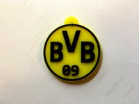 BVB BORUSIA Logo Keychain, two color print by salvador-richter