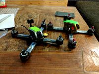 Turbo ix5 / Cage X195 Bumper & Antenna Mount by AdamHelbing