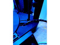 Anycubic Kossel Linear Plus Bottom Corner Stepper Motor Cover with slot for umbilical coord by sschueller