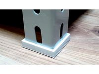Customizable Shelf Feet - Remix from Edsal Shelf Feet by PHolzwarth