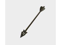 Arrow with stand V2 by pizzamannetje2