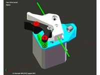 B-Struder - Bowden extruder with MK7 gear + 623ZZ bearing for 1.75mm filament by Barrocas