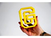 BEAM 3D printable Typeface  by alexwa96