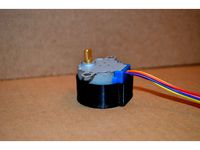 Small Stepper Motor Bracket by junior_maker