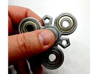 Tri Fidget Spinner with decoration by mistertech