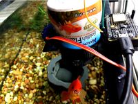 Wireless Fish Feeder - Feed Fish Flakes by DeepSpaceElectronics