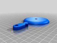 Flag pole for 8mm rod by leving