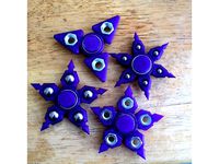 Customizable Edgy Fidget Star (pick-a-weight) by Lucina