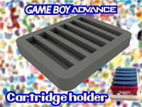 Game Boy Advance (GBA) 6x Cartridge Holder / Stand by finitewhite