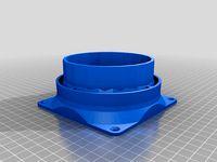 Vent Fan - 120 mm to 4 inch by onebitpixel