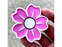 Sakura Spinner (Cherry Blossom-Shaped Fidget Spinner) by MightyJabba