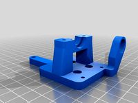 e3dmount with sensor mount for HyperCube 3D printer by godz320