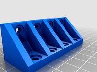 Extra strong 90 degree bracket 68 x 25 mm by Langschwert