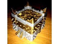 Two color gold vault level 11 Clash of Clans by mountennier