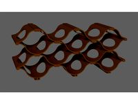 Modular Wine Rack by Nonsolo3D