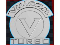 Kawasaki Vulcan Turbo Tank Badge by isaiah935
