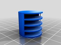 Cylinder Battery Holder by lindaasonn