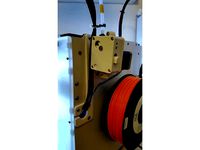 Adjustable feeder mount for Mark2 Ultimaker2 dual extrusion  by UltiArjan