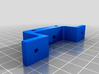 Malyan M150 extrudermount for bowden 1/16 by PrintMeFaster