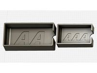 AA and AAA battery organizer by Scrapps