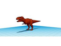 Low Polly Tyrannosaurus Rex by sexycowleg