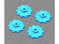 Wombot Thumbwheels 5mm is size by Aurion55