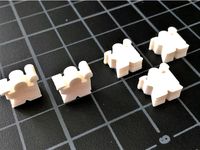 Worker meeple for Terra Mystica by fubarbarian