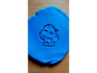 Smurf House cookie cutter by dragoboarder