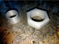 1" BSP to 25mm pond pipe fitting by tsh2