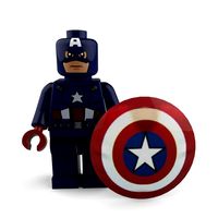 Captain America Lego 3D Model