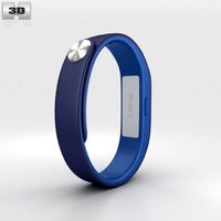 Sony Smart Band SWR10 Dark Blue 3D Model