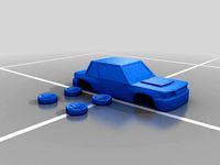 Quick Car in Blender by BennnyBoi