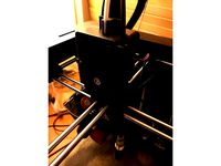 Print Head Top for Wanhao D6/Monoprice with Sensor Cable Guide by Empiricus