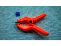 Mordedor pinza plastico / Plastic spring clamps jaw by alejandrom