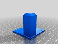 Base for 20mm square tube by honda1789