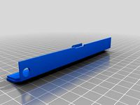 Amiga 500 Expansionport Cover with hole for a switch by Tormentor22