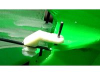 1mm Pushrod linkage keeper for RC plane by SimonSolar2C