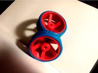 RC Car Rims and Tires by AmericanEngineering