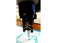 BAXTER Robot Elastic Pen Holder by ricardodeazambuja