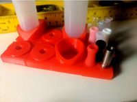 Atomizer and Unicorn Bottle Stand with Drip Tips by grantemsley