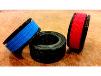 Fidgety Ring w/ 3 tactile bands by jfraser314