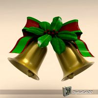 Christmas Bell 3D Model