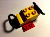 LEGO(TM) Duplo 2x2 customizable plate by tswaehn
