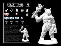 Forest Troll (18mm scale) by dutchmogul