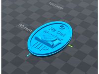 MPSM Half Cat Keychain by Acalabro13
